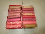 Lot of 32 - Rolls of Pennies, Various Years