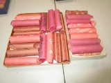 Lot of 37 - Rolls of Pennies, Various Years