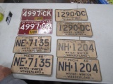 Lot of 8 - Michigan License Plates