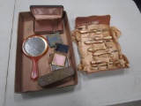 Lot of Vintage Grooming Items, Including Wallet