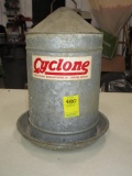 Vintage Cyclone Chicken Waterer