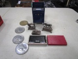 Lot of Pencil Sharpeners, Banks and Opera Glasses