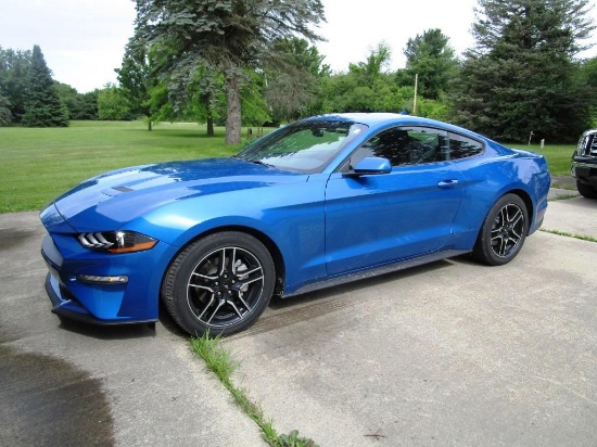 2020 Mustang - ONLY 2600 Miles - LIKE NEW - RESERVE REMOVED - CAR WILL SELL TO THE HIGHEST BIDDER!!