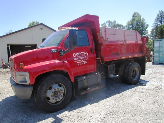 2003 GMC C7500 Dump Truck