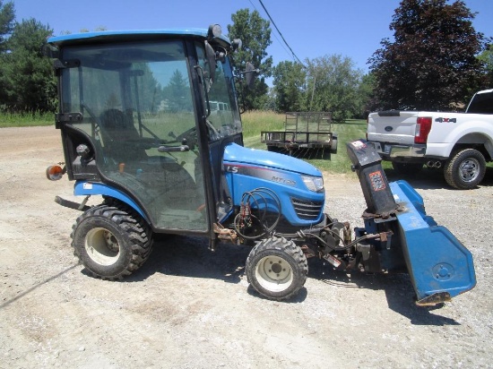 LS MT122 Tractor w/ Cab, Heat, 50" Snowblower and 60" Mower Deck - ONLY 88.9 HOURS!!!