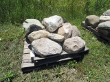Pallet of Large Landscaping Rocks
