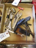 Lot of Misc. Tools including: Wrenches and Allen Wrenches