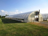 Harnois 30' x 200' Commercial Greenhouse - Located in Deerfield, MI