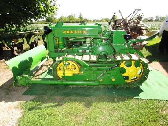 1947 John Deere BO Lindeman Crawler w/ Hyd. Blade - ELECTRIC START - NO RESERVE