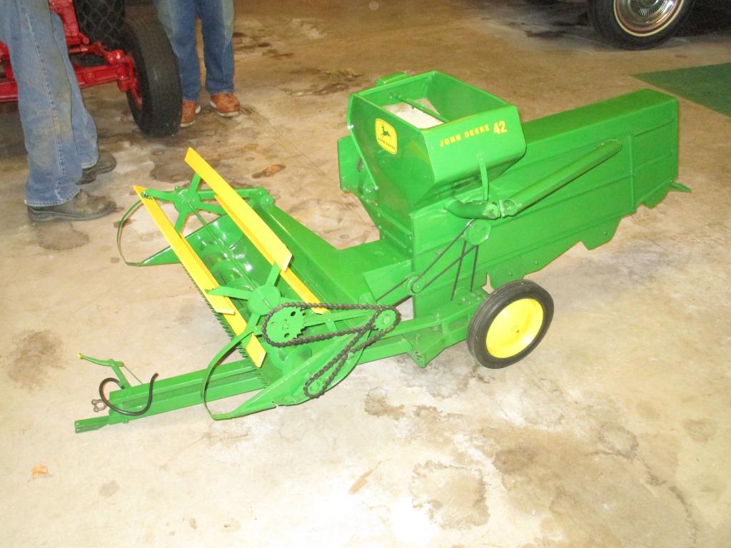 Pedal tractor on sale hay baler