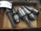 Lot of 30 Taper Tool Holders w/Drill Chucks