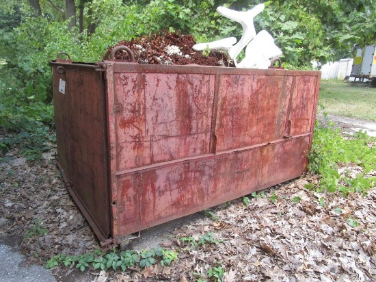 Large Scrap Bin - 78 in x 84 in. x 48 in. high - Full