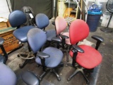 Lot of Shop Stools & Chairs