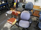 Lot of Shop Stools & Chairs