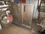 Lot of 2 - Large Angle Plates 48 in. x 12 in.