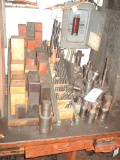 Lot w/Tooling, Clamp Studs & Heel Blocks