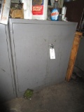 Metal Shop Cabinet w/Grinding Wheels
