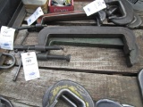 Lot of 2 - USA 15 in. C-Clamps