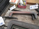 Lot of 2 - USA 12 in. C-Clamps