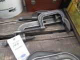 Lot of 3 - USA C-Clamps