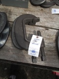Lot of 2 - Heavy Duty C-Clamps