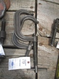 Lot of 2 - USA C-Clamps
