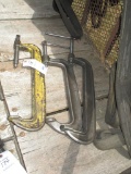 Lot of 3 - 12 in. & Up C-Clamps