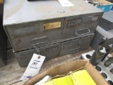 Lot of 2 - Two-Drawer Cabinets w/Contents