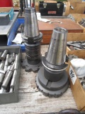 Lot of 2 - Carbide Insert Cutters w/50 Tapers