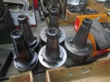 Lot of 5 - Face Mills w/50 Taper Holders