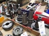 Lot of Cutters w/50 Taper Holders