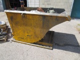 Forklift Dumping Scrap Hopper w/Scrap