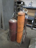 Oxy-Acetylene Torches on Cart