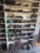 Shelving Unit Full of Parts in Semi Trailer