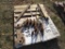 Pallet with Ford Backhoe Parts