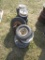 Lot of Lawn & Garden Tires & Rims