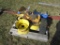 Lot of Parts - Rims & Backhoe Pads