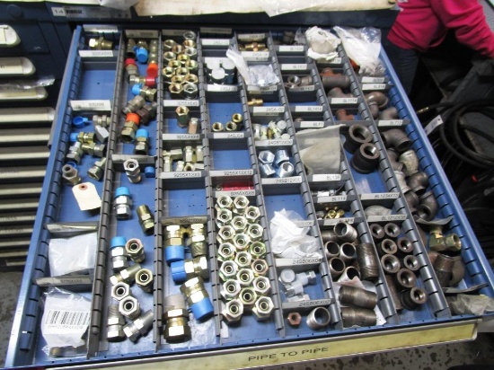 Lot of Hydraulic and Pipe Fittings