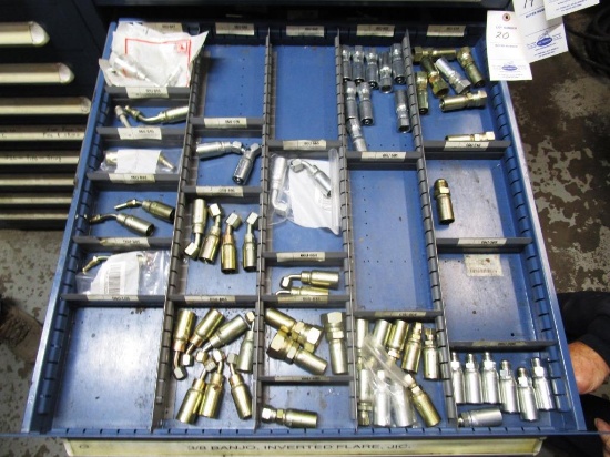Lot of Hydraulic Fittings