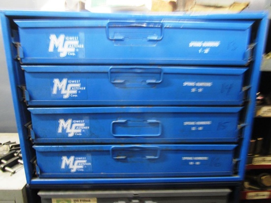 4 Drawer Cabinet w/ Springs