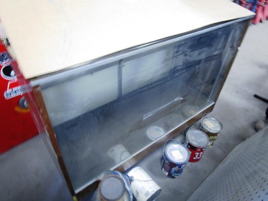 Display Case w/ Glass Shelves