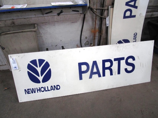 New Holland Dealer Parts Sign