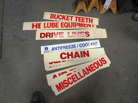 Large Lot of Marquee Signs