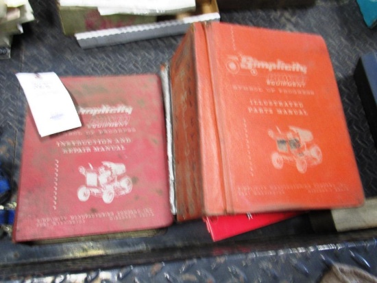 Simplicity Binders w/ Misc Manuals