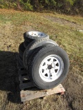 Lot of Trailer Tires & Rims