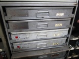 4 Drawer Hardware Cabinet w/ Contents