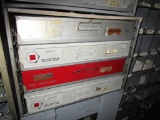 4 Drawer Hardware Cabinet w/ Contents