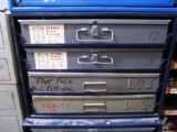 4 Drawer Cabinet w/ Bushings, Hyd. Fittings & Clevis Pins