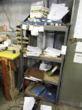 Steel Shelf w/ Contents