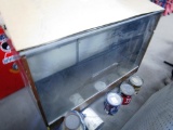 Display Case w/ Glass Shelves